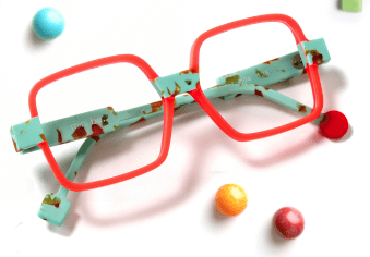 Eye Candy: Let kids express their sweet side with candy- coloured frames that mix fun with function